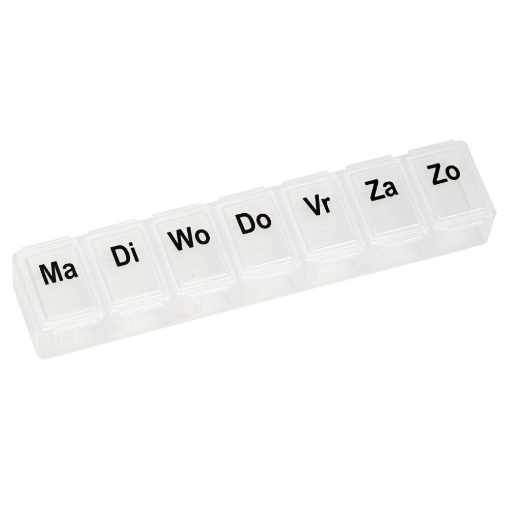 MultiMotion Pillendoosje 7-daags / 1 vakje per dag - Nederlands