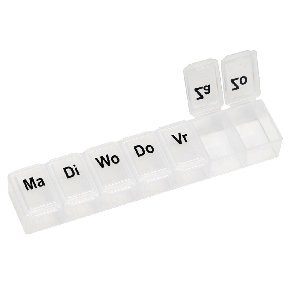 MultiMotion Pillendoosje 7-daags / 1 vakje per dag - Nederlands