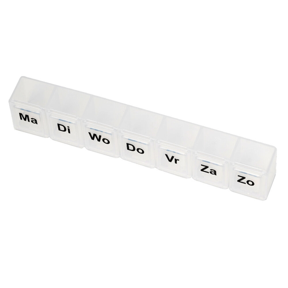 MultiMotion Pillendoosje 7-daags / 1 vakje per dag - Nederlands