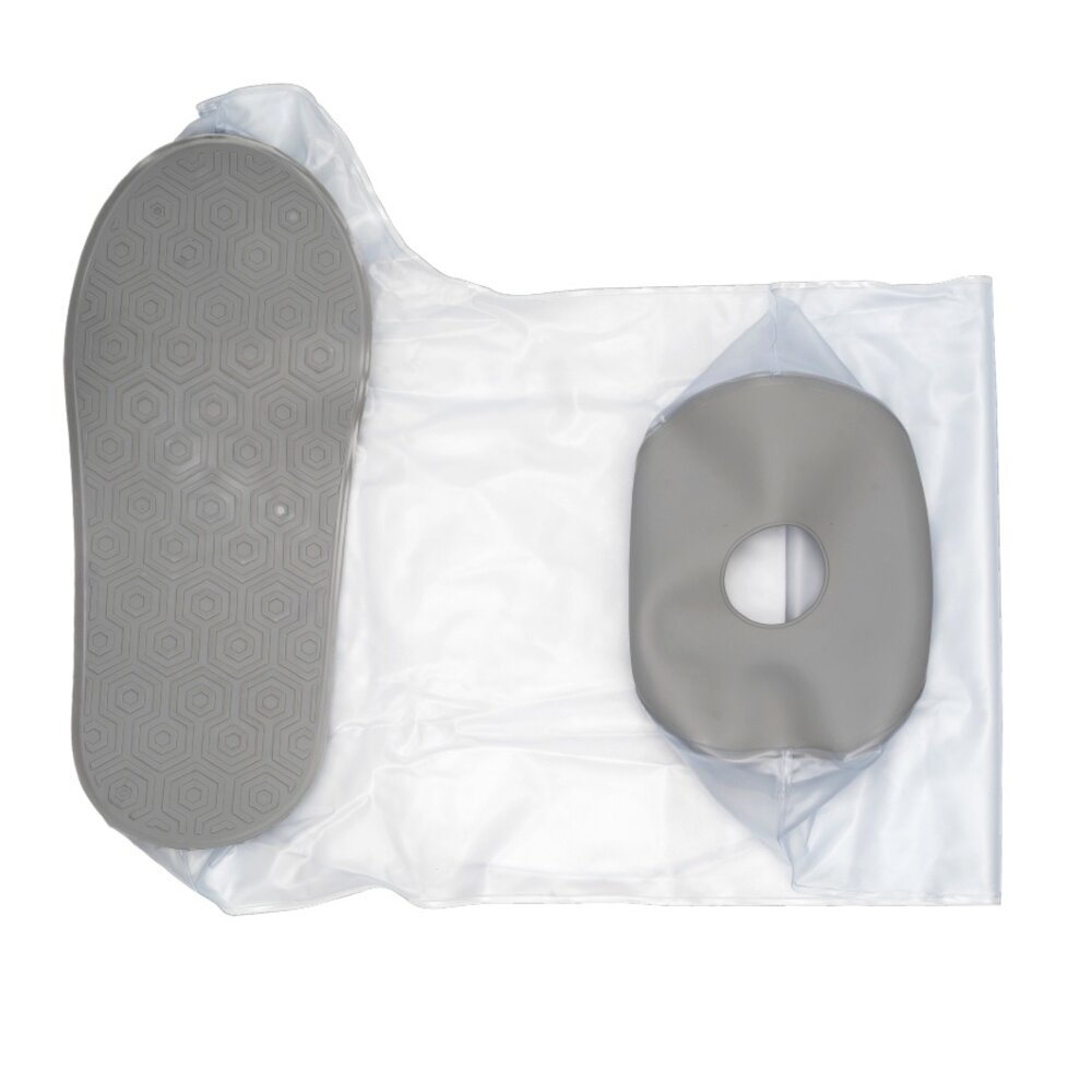 MultiMotion Gipshoes been half, met siliconenring en antislipvoet