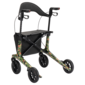 MultiMotion MultiMotion Carbon rollator met softwielen - Maat M - Bloemenprint