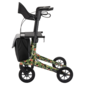 MultiMotion MultiMotion Carbon rollator met softwielen - Maat M - Bloemenprint