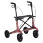 MultiMotion MultiMotion Carbon rollator met softwielen - Maat M - Marmerprint