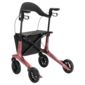 MultiMotion MultiMotion Carbon rollator met softwielen - Maat M - Marmerprint