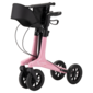 MultiMotion MultiMotion Carbon rollator met softwielen - Maat M - Roze