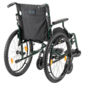 MultiMotion MultiMotion M10 rolstoel met mountainbike luchtbanden en verstelbare handvatten, lichtgewicht - 45 cm - Groen