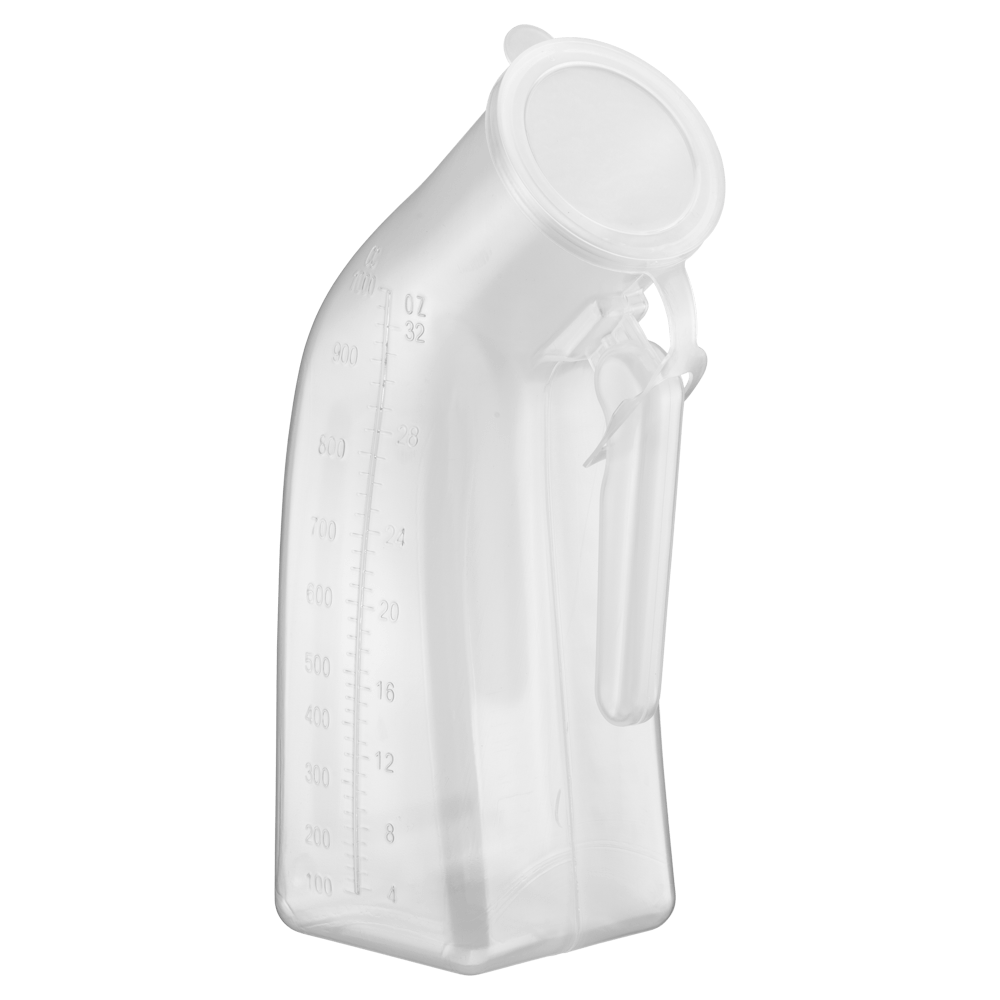 Hünersdorff Messkanne 500 ml, PP, 2 Skalen,offener Griff, transparent