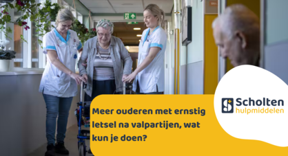 Meer ouderen met ernstig letsel na valpartijen, wat kun je doen?