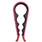 MultiMotion Fles en pot opener rood
