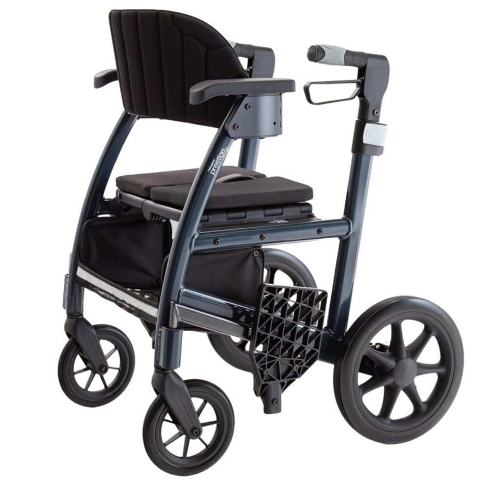 Triumph Triumph Prestige rolstoel/rollator 2 in 1. - Midnight Blue