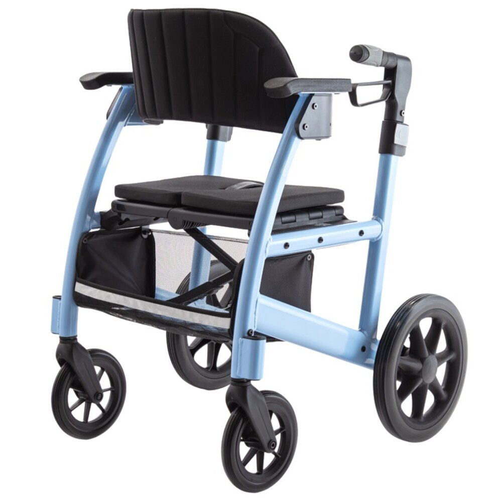 Triumph Triumph Prestige rolstoel/rollator 2 in 1. - Sky Blue