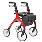 MultiMotion MultiMotion Curve rollator met softwielen, rood
