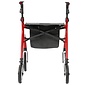 MultiMotion MultiMotion Curve rollator met softwielen, rood