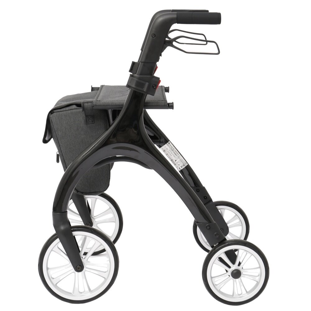 MultiMotion MultiMotion Curve rollator met softwielen, zwart