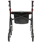 MultiMotion MultiMotion Curve rollator met softwielen, zwart