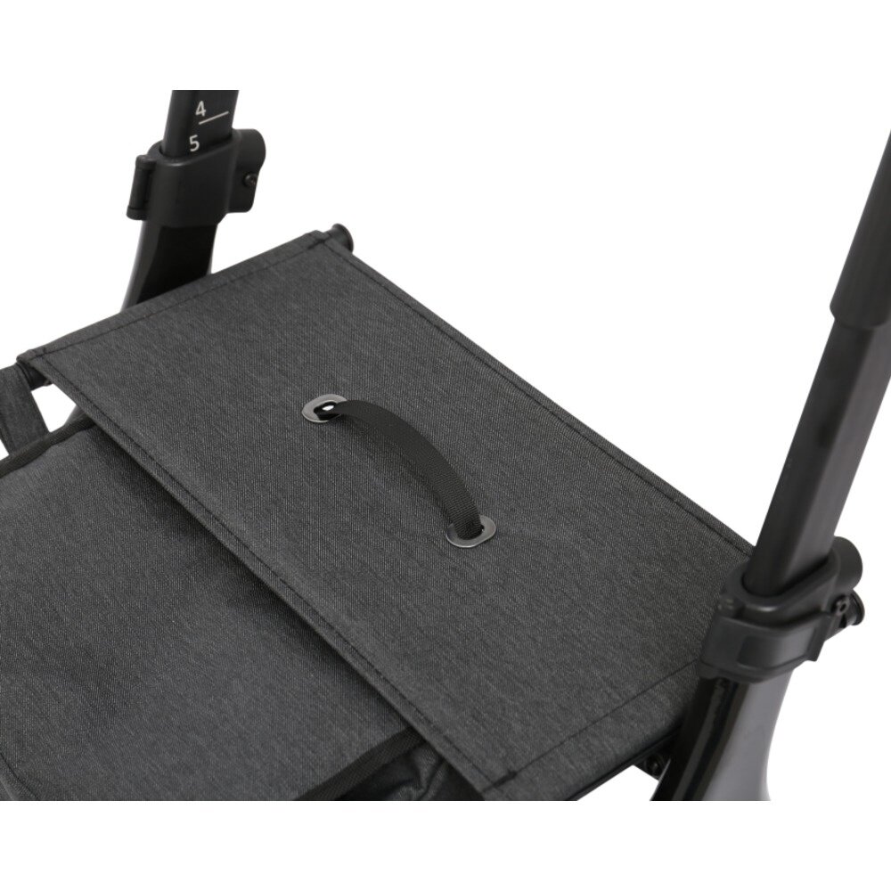 MultiMotion MultiMotion Curve rollator met softwielen, zwart