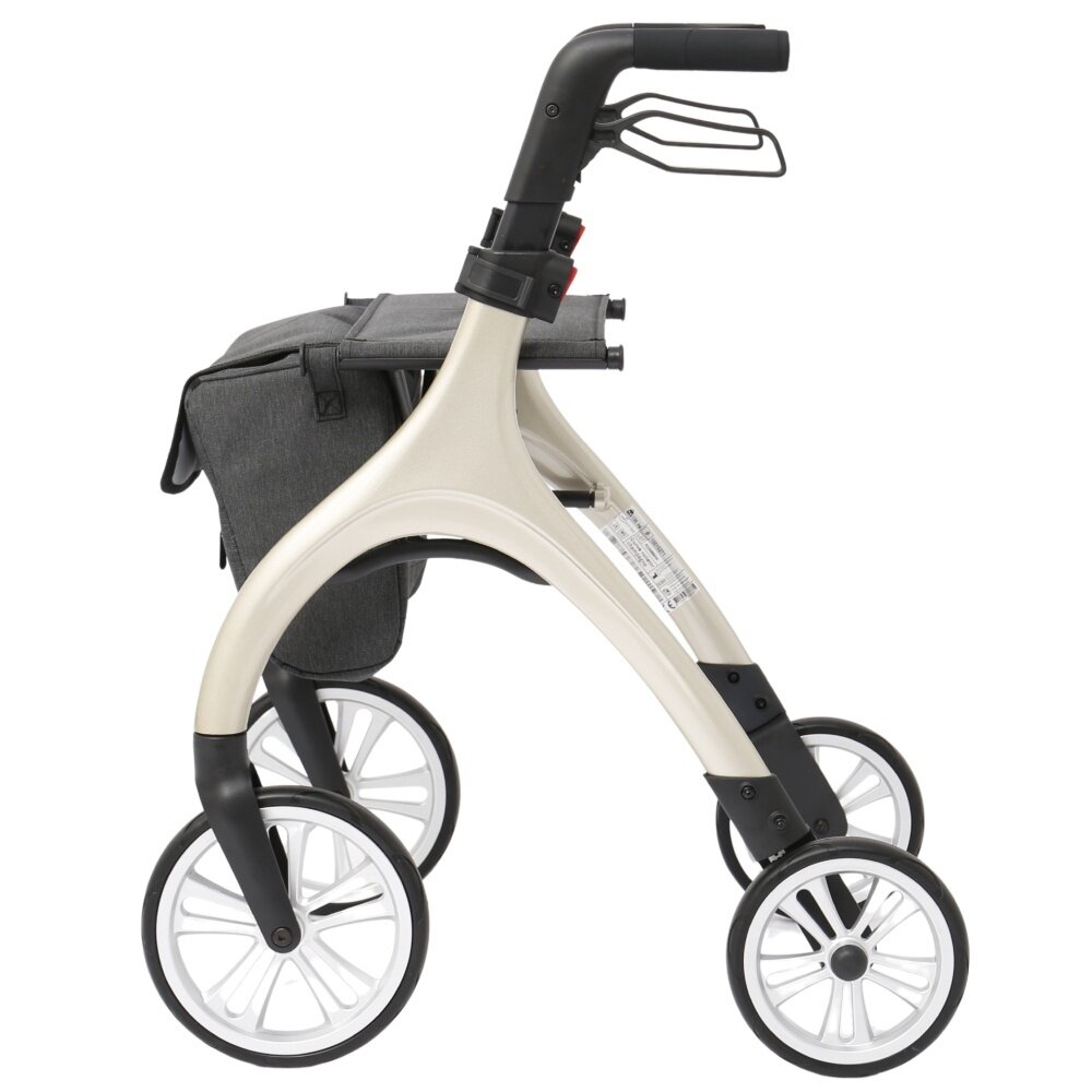 MultiMotion MultiMotion Curve rollator met softwielen, champagne