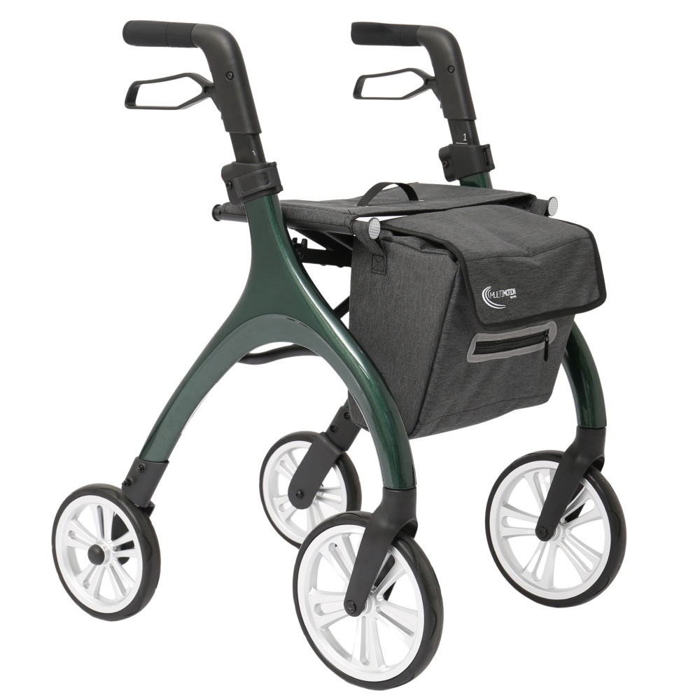 MultiMotion MultiMotion Curve rollator met softwielen, groen