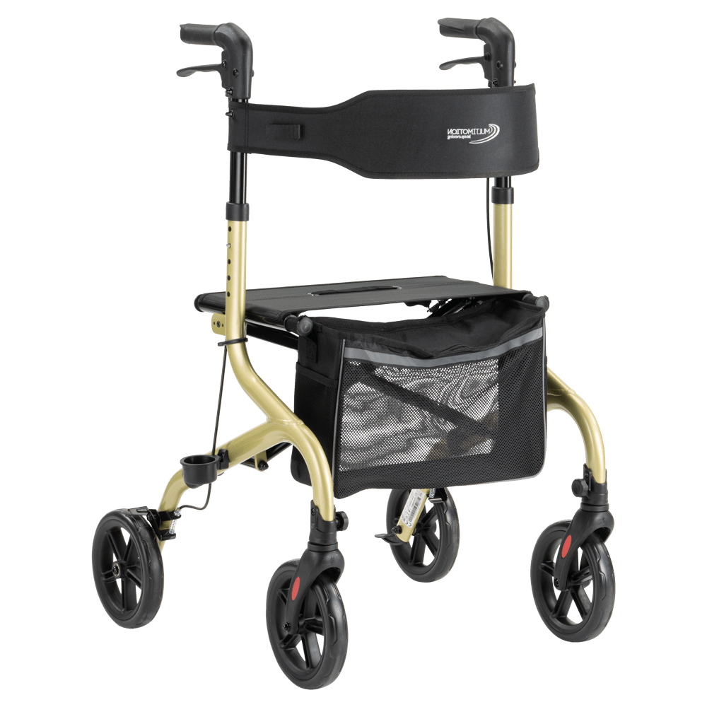 MultiMotion MultiMotion Lumo rollator - Champagne MultiMotion MultiMotion Lumo rollator - Champagne