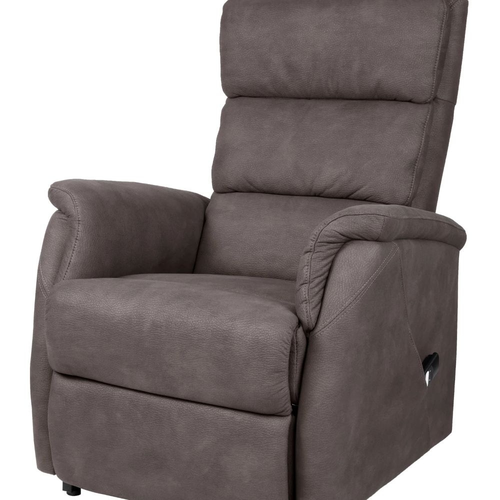 Basiq-seats Palma Sta-op stoel met 2 motoren - Stof, Marble grijs