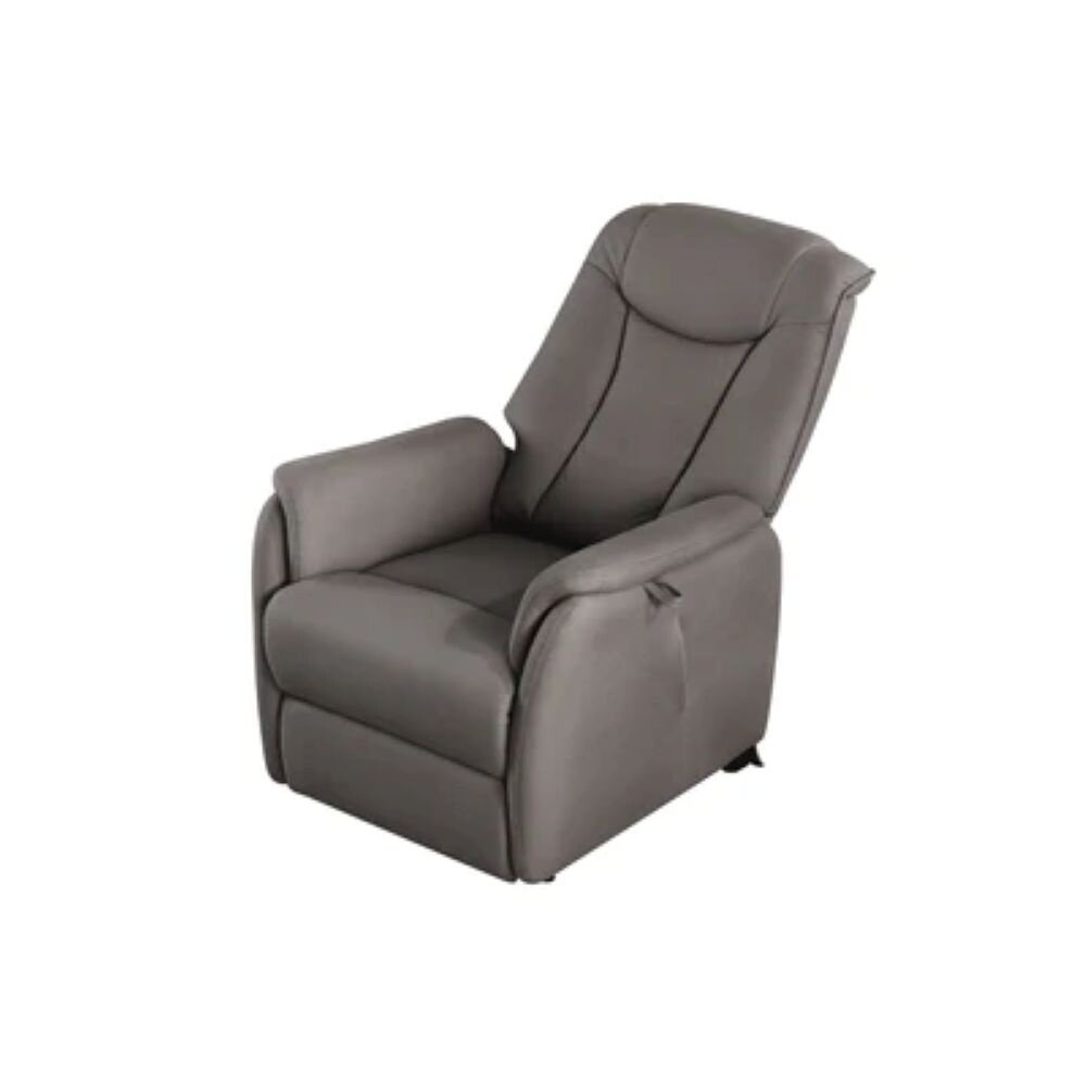 Basiq-seats Paris Powerlift Sta-op stoel met 2 motoren - Stof, Marble grijs