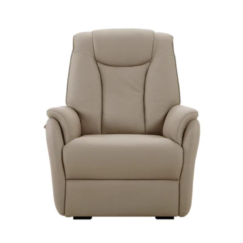 Basiq-seats Paris Powerlift Sta-op stoel met 2 motoren - Stof, Licht taupe