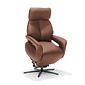 Basiq-seats Sevilla draaibare Sta-op stoel met 2 motoren - Ingebouwde accu - Cognac