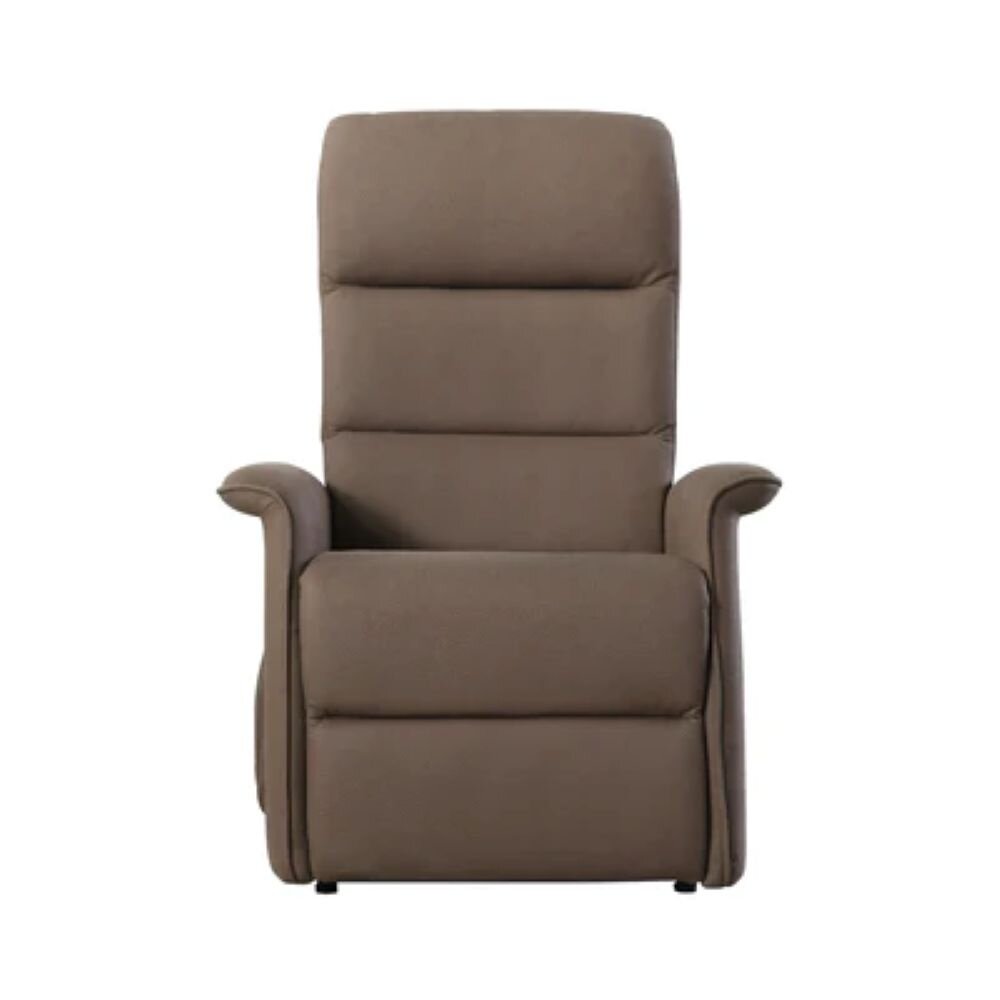 Basiq-seats Turin Sta-op stoel met 2 motoren - Stof, Bruin