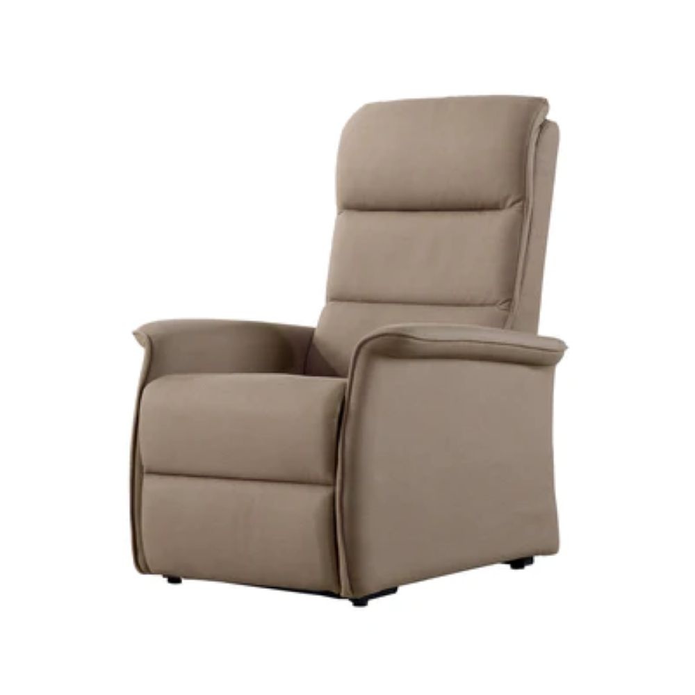 Basiq-seats Turin Sta-op stoel met 2 motoren - Stof, Taupe