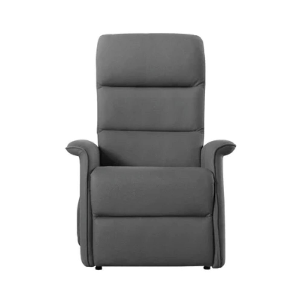 Basiq-seats Turin Sta-op stoel met 2 motoren - Stof, Donkergrijs