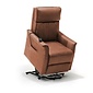Basiq-seats Zaragoza Sta-op stoel met 1 motor - Cognac