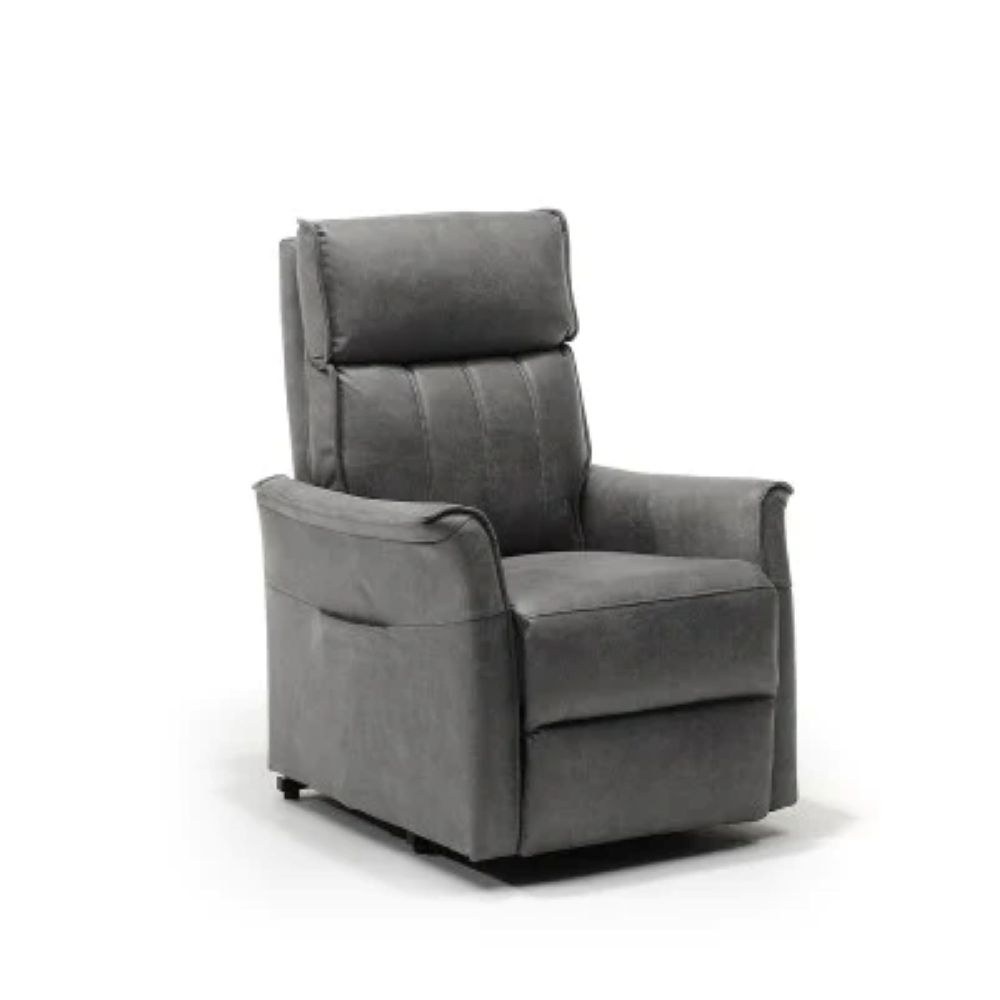 Basiq-seats Zaragoza Sta-op stoel met 1 motor - Antraciet