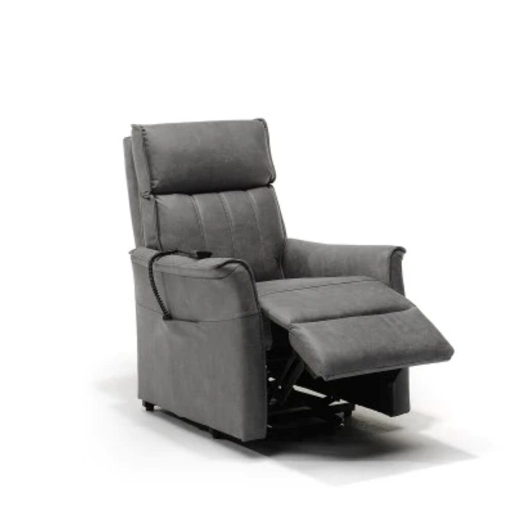 Basiq-seats Zaragoza Sta-op stoel met 1 motor - Antraciet