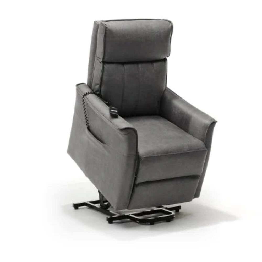 Basiq-seats Zaragoza Sta-op stoel met 1 motor - Antraciet