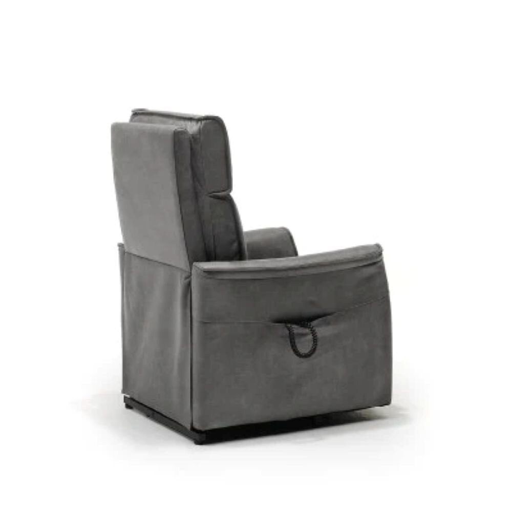 Basiq-seats Zaragoza Sta-op stoel met 1 motor - Antraciet