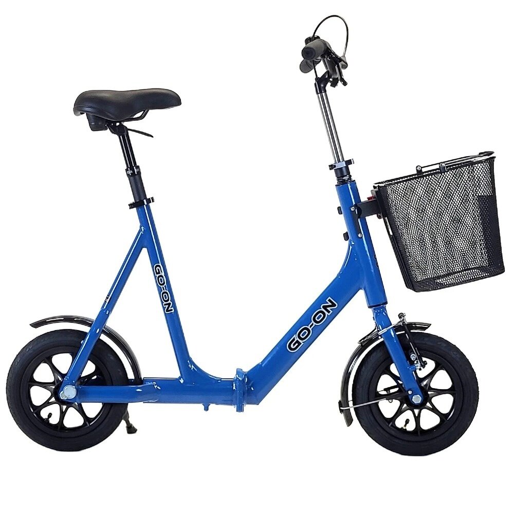 Go-On Go-On Opvouwbare loopfiets voor volwassenen - Blauw - Luxe model
