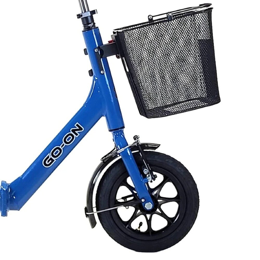 Go-On Go-On Opvouwbare loopfiets voor volwassenen - Blauw - Luxe model
