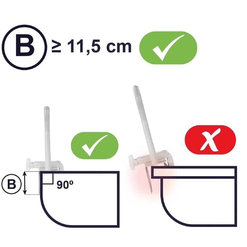 MultiMotion Badrand greep wit