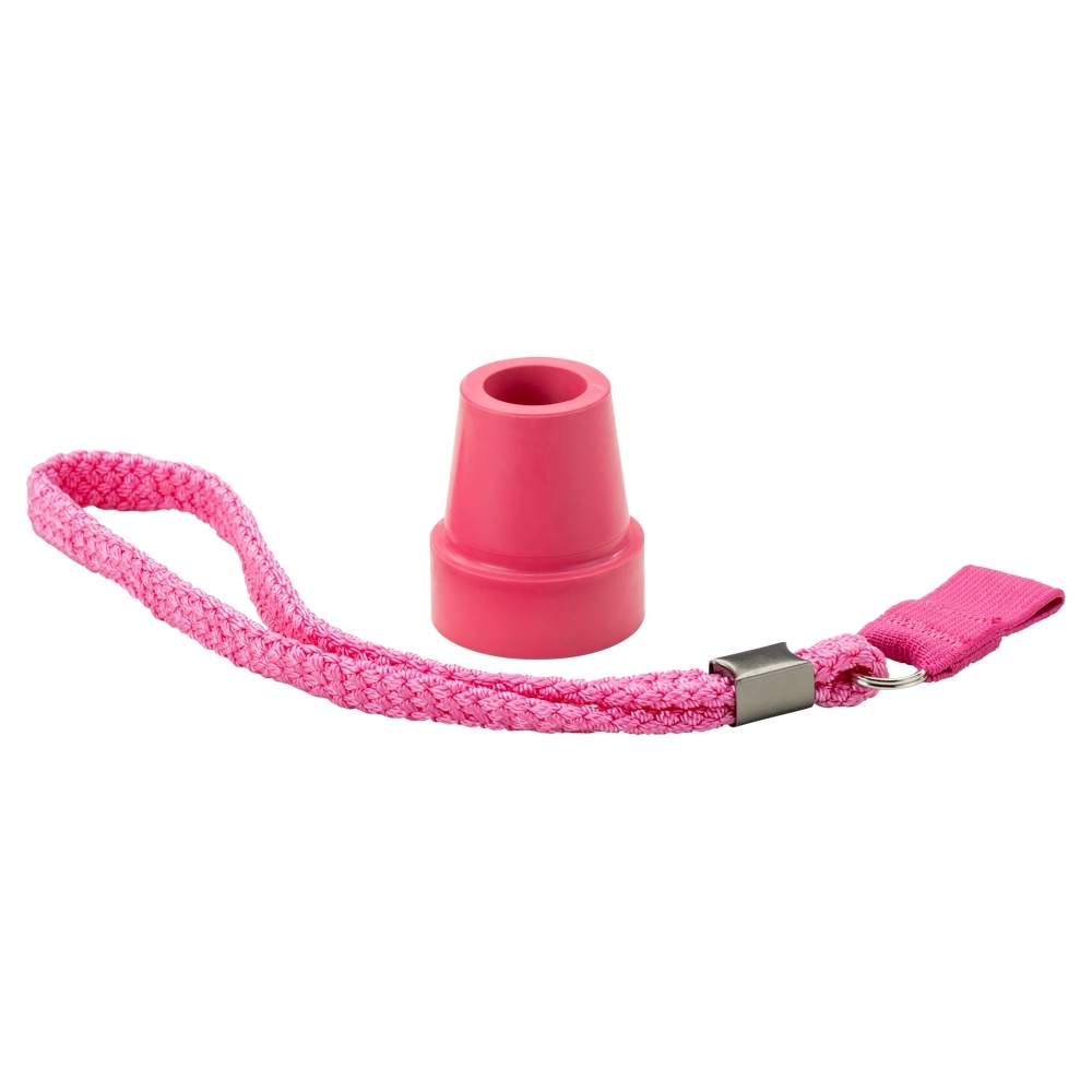 MultiMotion Roze stokdop met polsbandje voor wandelstok