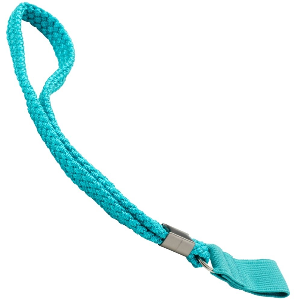 MultiMotion Turquoise stokdop met polsbandje voor wandelstok