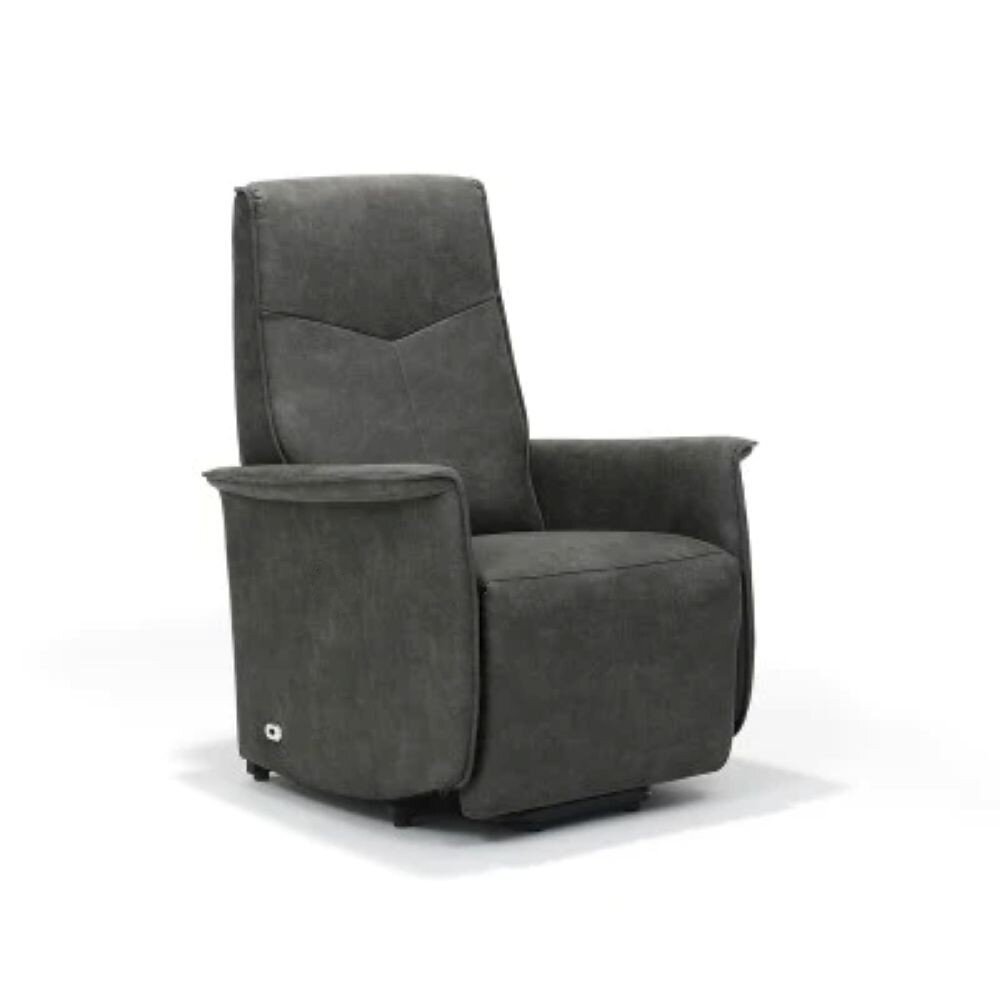 Basiq-seats Madrid Sta-op stoel met 2 motoren - Ingebouwde accu - Antraciet