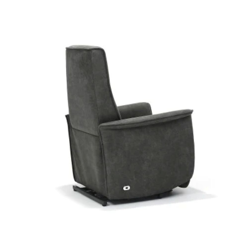 Basiq-seats Madrid Sta-op stoel met 2 motoren - Ingebouwde accu - Antraciet