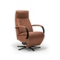 Basiq-seats Malaga draaibare Sta-op stoel met 2 motoren - Ingebouwde accu - Cognac