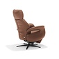 Basiq-seats Valencia draaibare Sta-op stoel met 2 motoren - Ingebouwde accu - Cognac