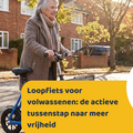 Loopfiets voor volwassenen: de actieve tussenstap naar meer vrijheid