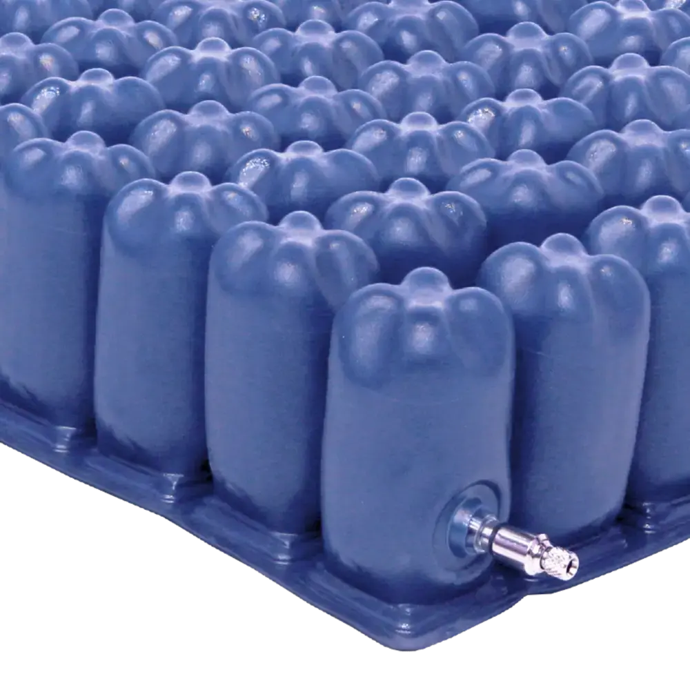 MultiMotion Anti-decubitus lucht zitkussen met 2 ventielen, 10 cm hoog