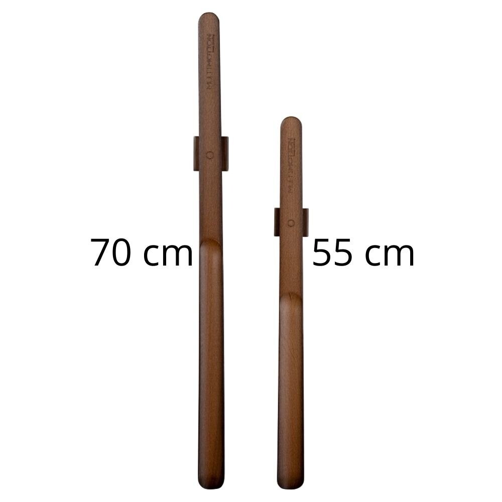 MultiMotion MultiMotion houten schoenlepel met houder 70 cm, donker