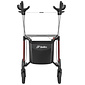 Mobilex Mobilex Tiger Indoor rollator met onderarmschalen – Rood