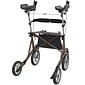 Mobilex Mobilex Tiger Outdoor rollator met onderarmschalen  en softwielen– Bruin