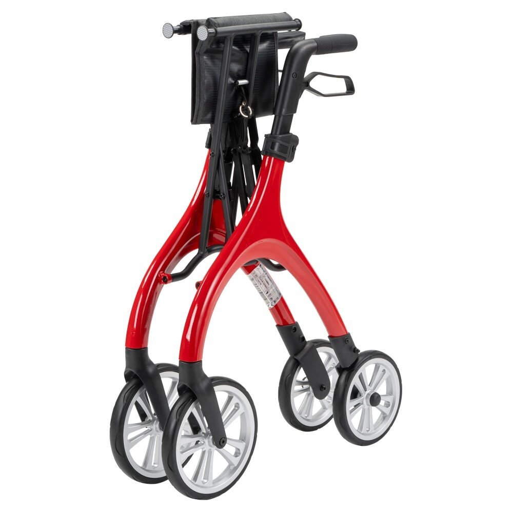 MultiMotion MultiMotion Curve rollator met softwielen, rood